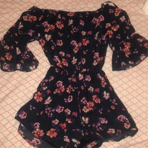 Hollister off the shoulder romper